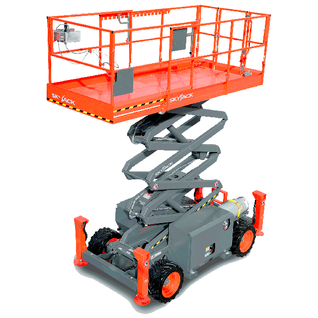 32ft Scissor Lift 4WD gas and propane