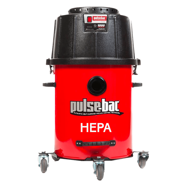 Aspirateur HEPA pour poussière de béton 8gal